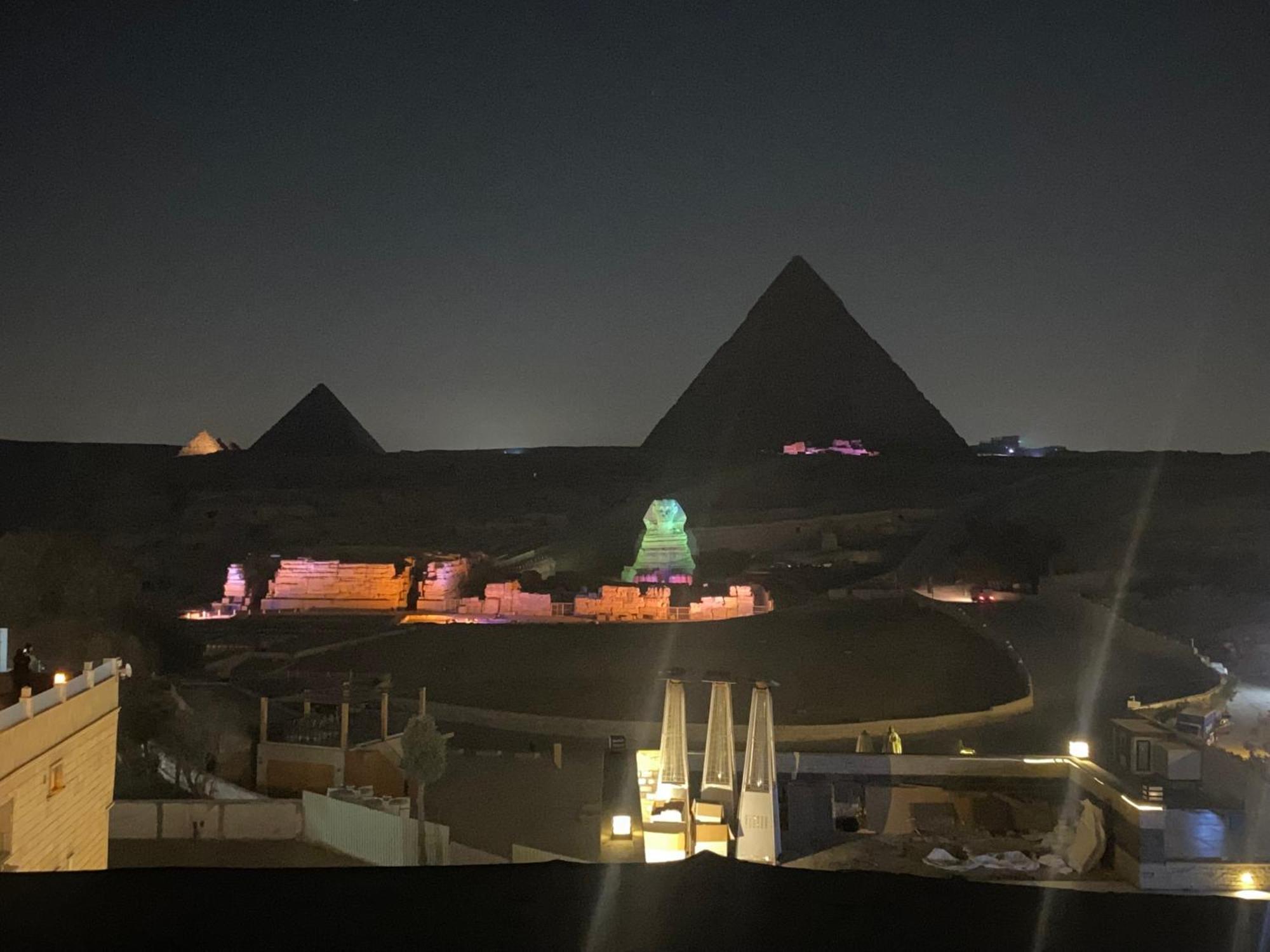 Royal Golden Pyramids Inn Giza Bagian luar foto