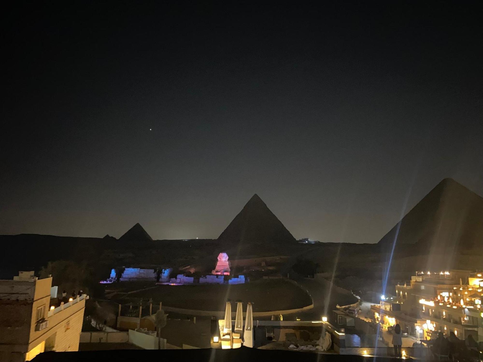 Royal Golden Pyramids Inn Giza Bagian luar foto